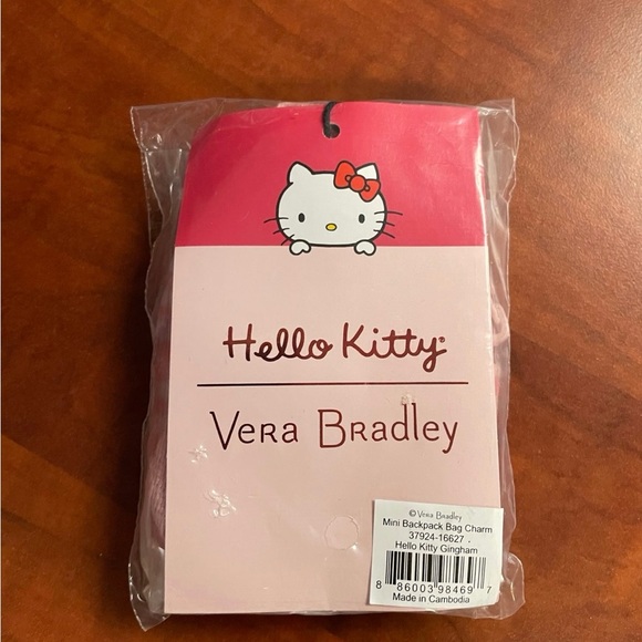 Hello Kitty Limited Edition Mini Backpack Bag Charm - Picture 6 of 6